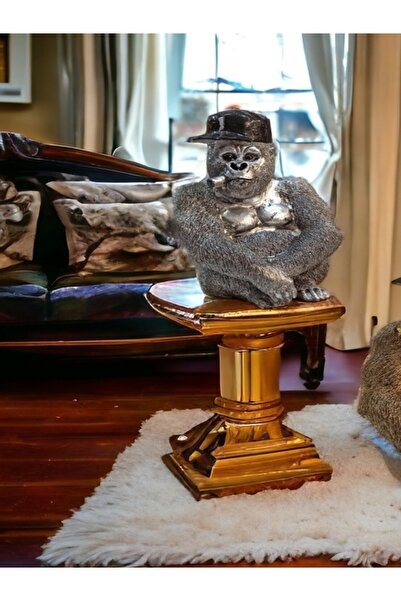 POLYESTERJİİ POLYESTER BİBLO SİGARALI GORİL