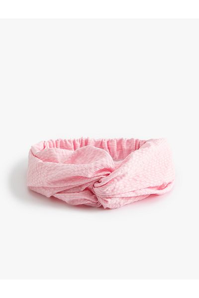 Koton Hair Band Knot Detailed Textured