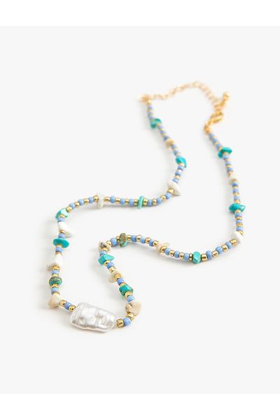 Koton Stone Detailed Bead Necklace