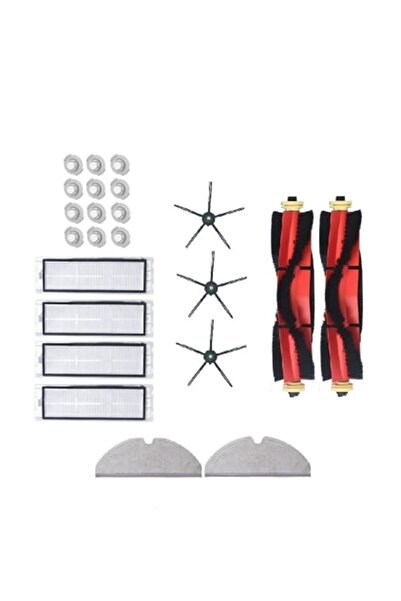 Roborge Σετ ανταλλακτικών 12 τεμαχίων συμβατό με ρομποτική ηλεκτρική σκούπα Roborock S6 Max V