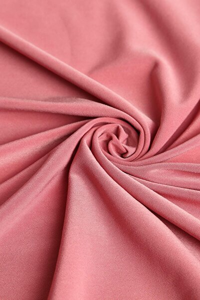 Kumaş Deposu Piyano Açık Kavuniçi Rengi Örme Kumaş