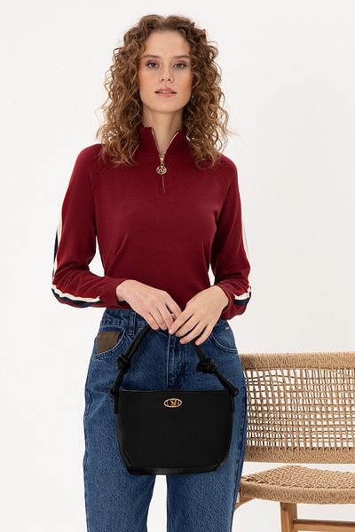 U.S. Polo Assn. Women's Black Arm Bag 50300355 -Vr046