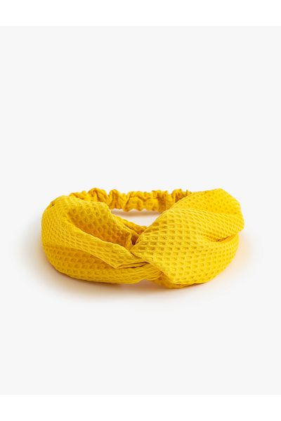 Koton Hair Band Knot Detailed Textured
