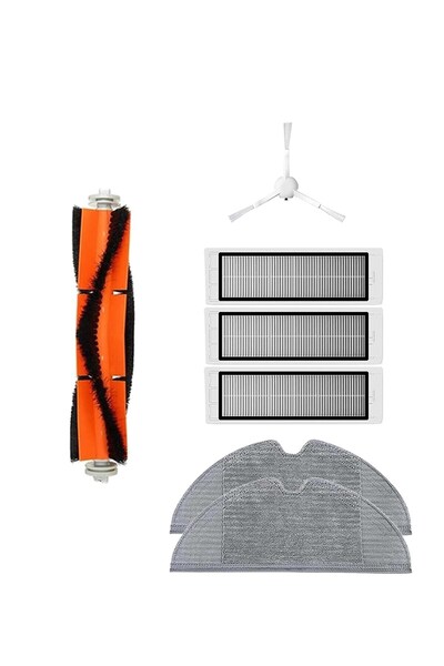 Roborge Σετ ανταλλακτικών 7 τεμαχίων - Συμβατό με ρομποτική ηλεκτρική σκούπα Xiaomi Trouver Lds