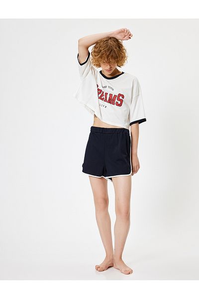 Koton Pyjama-Set aus Baumwollshorts