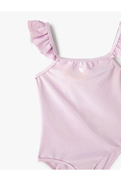 Koton Mayo Parlak Fırfırlı İnce Askılı