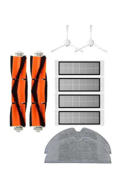 Roborge Xiaomi Trouver Lds Robot - Σετ ανταλλακτικών 10 τεμαχίων συμβατό με ηλεκτρική σκούπα