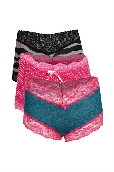 Akbeniz Silks Fashion Line 3 Pack Boxer 40207