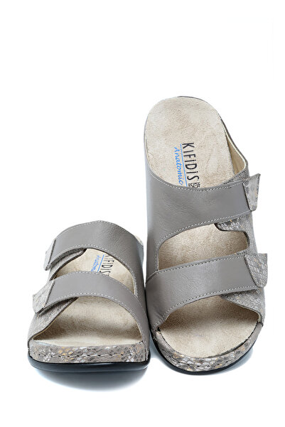 Kifidis KA101921 Kifidis Kadın İçi Çıkabilen Anatomik Deri Terlik 36-41