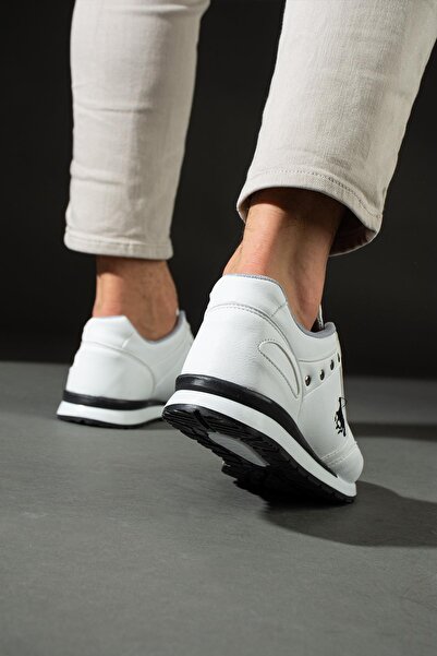 L.A Polo 351 White Color White Sole Casual Men's Sports Shoes