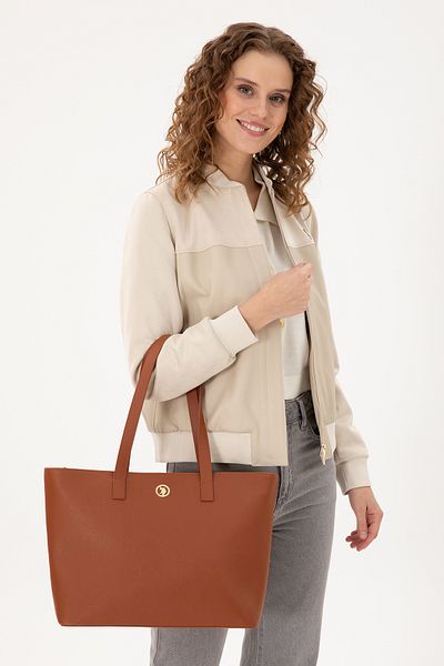 U.S. Polo Assn. Women's Tan Shoulder Bag 50300283 -Vr099