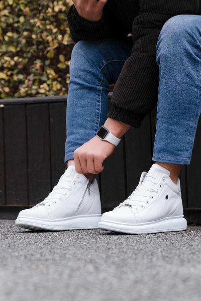 L.A Polo 061 White Color White Sole Men's Casual Shoes