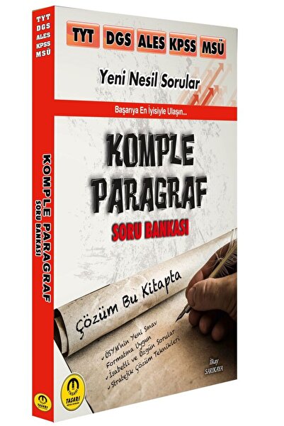Genel Markalar Tasarı Komple Paragraf Soru Bankası