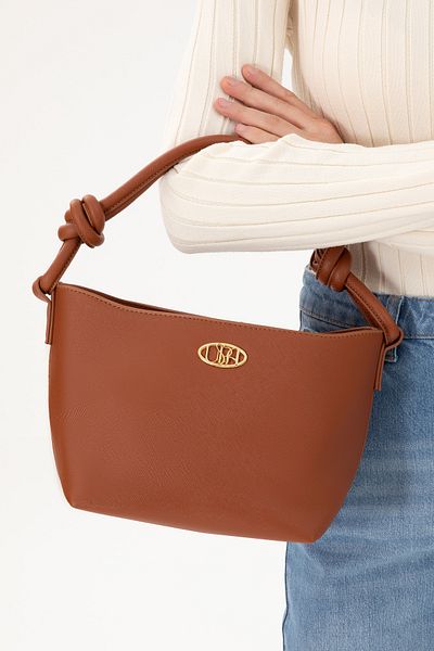 U.S. Polo Assn. Women's Tan Shoulder Bag 50300355 -Vr099