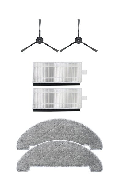 Roborge Set de 6 piese de schimb compatibile cu aspiratorul robot Lydsto S1