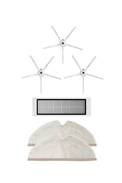 Roborge Σετ ανταλλακτικών συμβατών με 6 τεμάχια Roborock S5 Max