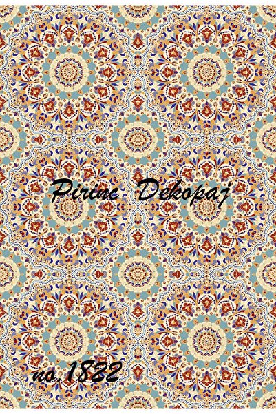 LİNEART Lineart Brass Decopage Paper No:L1822- 29X42Cm
