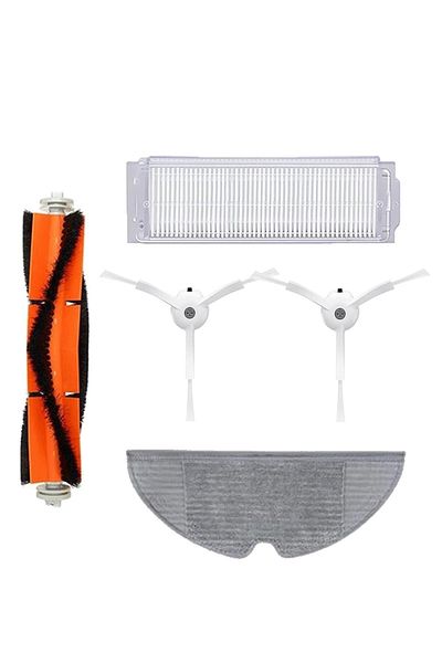 Roborge Xiaomi Vacuum Mop 2 Pro - مكنسة كهربائية روبوتية، مجموعة قطع غيار مكونة من 5 قطع (MJST1SHW)