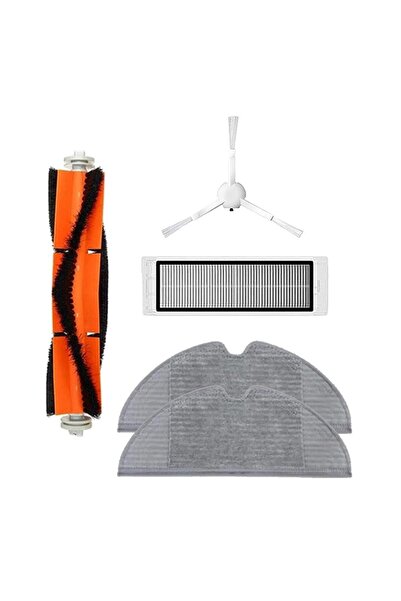 Roborge Xiaomi Vacuum Mop 1c - Ρομπότ ηλεκτρική σκούπα, σετ ανταλλακτικών 5 τεμαχίων (STYTJ01ZHM)