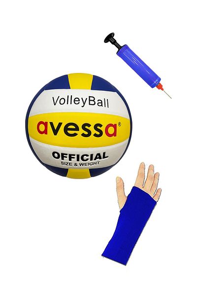 AVESSA Vlb-5000m 3-Piece Volleyball Ball Set