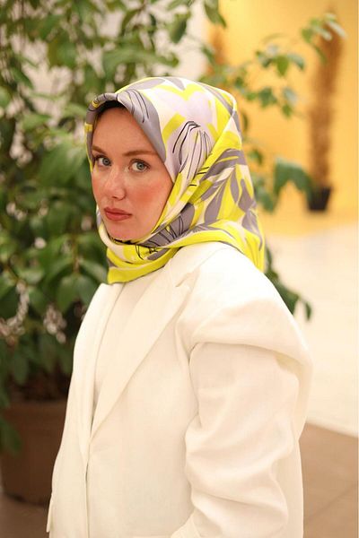 Silk Home 11439-02 Μοντέλο Twill Μεταξωτό Κασκόλ