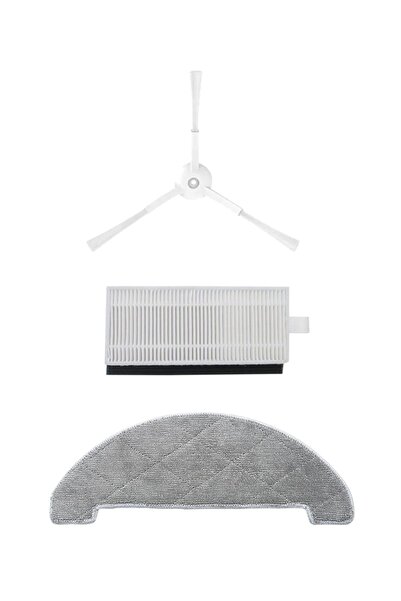 Roborge Σετ ανταλλακτικών 3 τεμαχίων συμβατό με ρομποτική ηλεκτρική σκούπα Lydsto R1