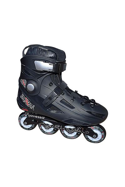 AVESSA Black Professional Roller Skates - Number 44 Pta-1000
