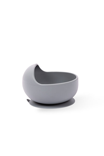 Sevi Bebe Gray Silicone Bowl - Vacuum Base