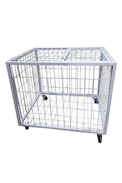 AVESSA Metal Tekerlekli Kafes Top Arabası