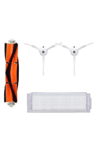 Roborge Xiaomi Vacuum Mop 2 Pro - مكنسة كهربائية روبوتية، مجموعة قطع غيار مكونة من 4 قطع (MJST1SHW)