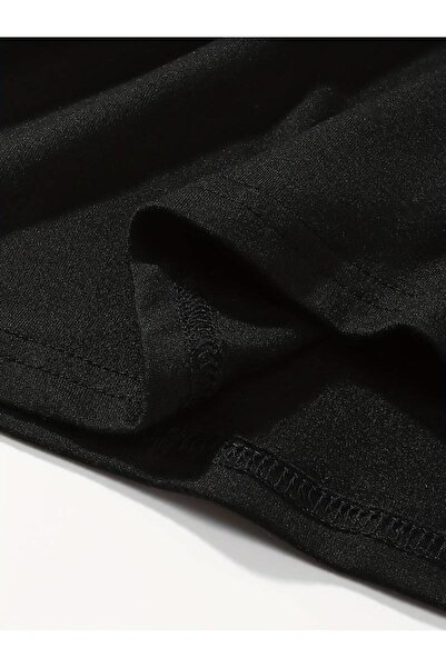 Touz Moda Ego Of Drama Sleeves Unisex Ψεύτικο μακρυμάνικο μαύρο μπλουζάκι