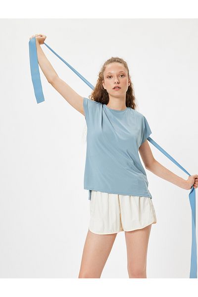 Koton Tricou sport oversize cu mânecă scurtă