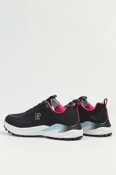 Pierre Cardin WOMEN'S SPORTS Walking SHOES BLACK WHITE