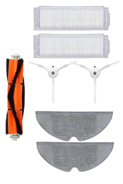 Roborge Xiaomi Vacuum Mop 2 Pro - مجموعة قطع غيار متوافقة مكونة من 7 قطع (MJST1SHW)