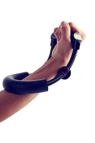 Factorial Black Wrist Strengthener - Adjustable Arm Enhancement and Strengthener Barfix
