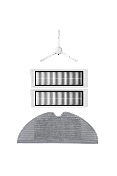 Roborge Xiaomi Vacuum Mop 2 - Ρομπότ ηλεκτρική σκούπα, σετ ανταλλακτικών 4 τεμαχίων (STYTJ03ZHM)