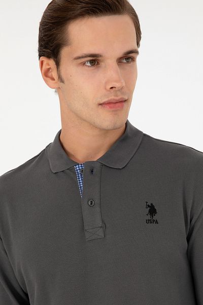 U.S. Polo Assn. Ανδρικό φούτερ Anthracite Basic 50289062-VR006