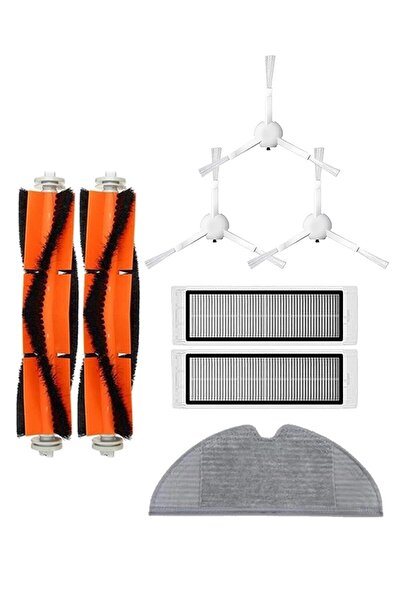 Roborge Set de 8 piese de schimb compatibile cu aspiratorul robot Xiaomi Vacuum Mop 2C (XMSTJQR2C)