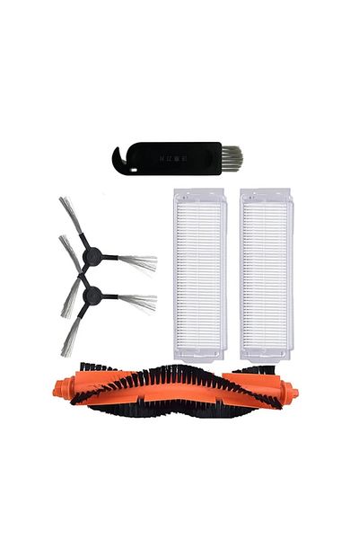 Roborge Xiaomi Vacuum Mop 2S - مكنسة كهربائية روبوتية، مجموعة قطع غيار مكونة من 5 قطع (XMSTJQR2S)