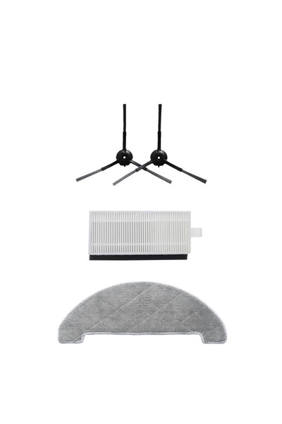 Roborge Σετ ανταλλακτικών 4 τεμαχίων συμβατό με ηλεκτρική σκούπα ρομπότ Wiami Fx-9