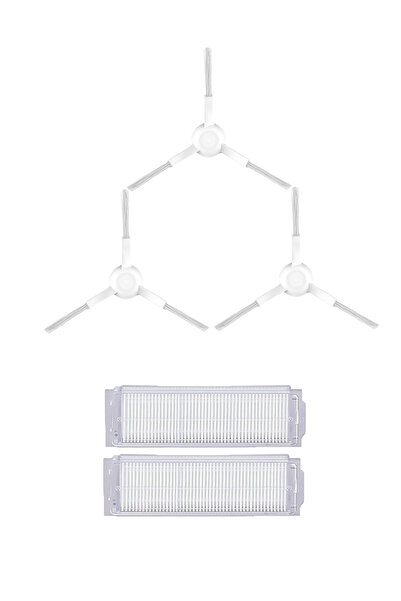 Roborge Xiaomi Vacuum Mop 2S - Ρομπότ ηλεκτρική σκούπα, σετ ανταλλακτικών 5 τεμαχίων (XMSTJQR2S)