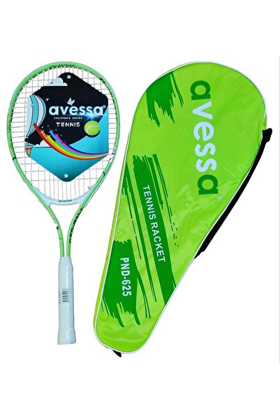 AVESSA Pnd-625y Panda Desenli Tenis Raketi Yeşil