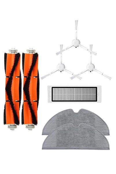 Roborge Set de 8 piese de schimb compatibile cu aspiratorul robot Xiaomi Vacuum Mop 2C (XMSTJQR2C)