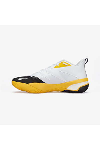 Puma Unisex bílé basketbalové boty Genetics