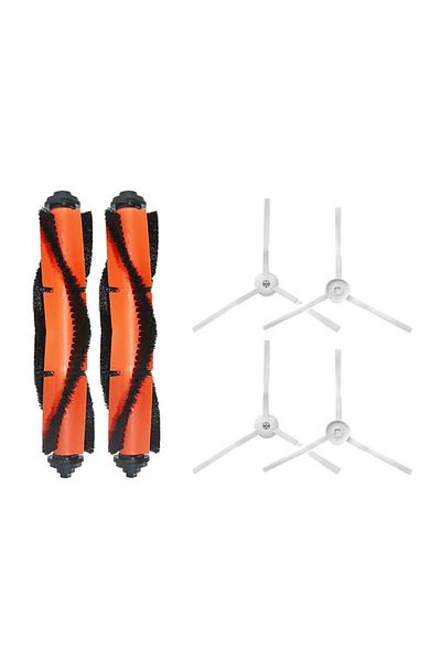 Roborge Xiaomi Vacuum Mop 2in1 Essential - مكنسة كهربائية روبوتية، مجموعة قطع غيار مكونة من 6 قطع (MJSTG1)