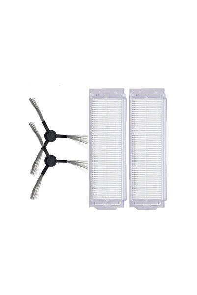 Roborge Xiaomi Vacuum Mop 2S - Ρομπότ ηλεκτρική σκούπα, σετ ανταλλακτικών 4 τ...