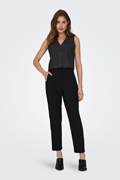 ONLY 15298565 Onlraven Lıfe Hw Pant Tlr Ss Kadın Pantolon