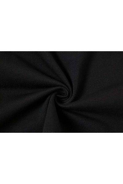 Touz Moda Bon Jovi Unisex Ψεύτικο μακρυμάνικο μπλουζάκι μαύρο