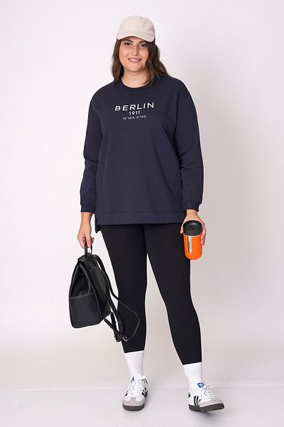 Büyük Moda Polar Berlin Sweatshirt - Relaxed Fit
