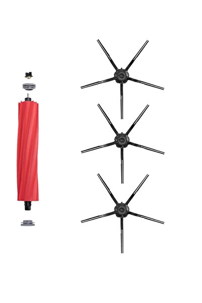 Roborge Комплект от 4 резервни части, съвместими с робот прахосмукачка Roborock S7